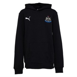 Puma Junior NUFC Newcastle United Fan Hoodie Black