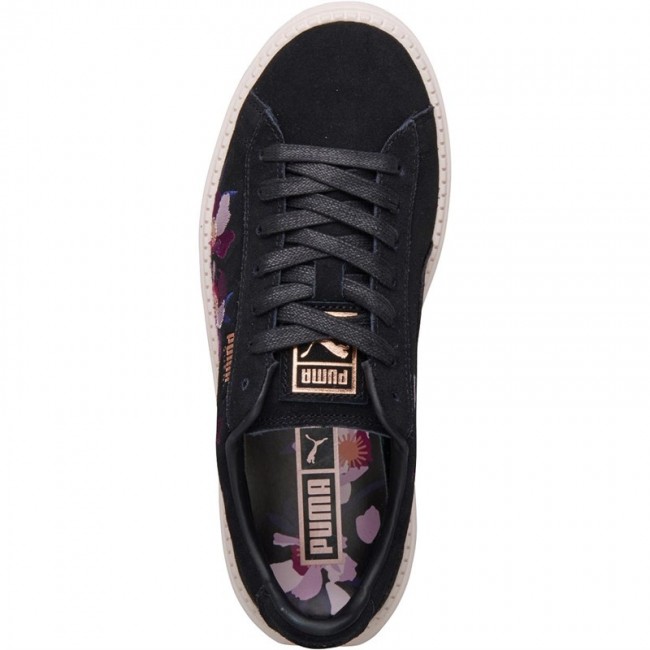 Puma Platform Trace Flowery Black/Mauve