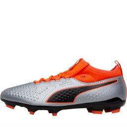 Puma One 3 Syn FG Puma Silver/Shocking Orange/Puma Black