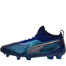 Puma One 1 Leather FG/AG Sodalite Blue/Puma Silver/Peacoat