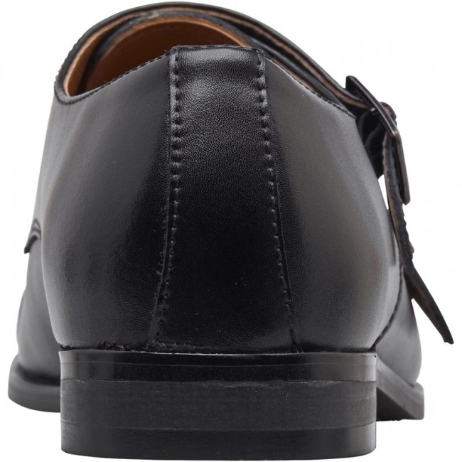 Peter Werth Bradshaw Double Monk Strap Black