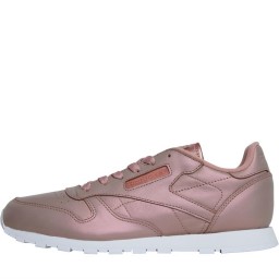 Reebok Classics Junior Leather Pearlized Rose Gold/White