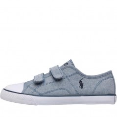 Ralph Lauren Kids Dyland EZ Blue Chambray