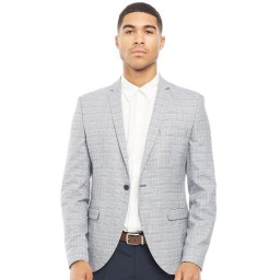 Selected Homme Zero Hale Light Blue Check