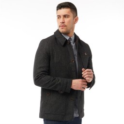 Ted Baker Robson Collared OverCharcoal
