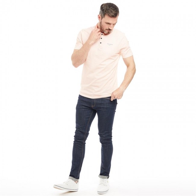 Ted Baker Farway Tee Golf Polo Coral