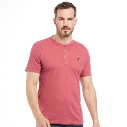 Ted Baker Rohna Henley T-Mid Pink