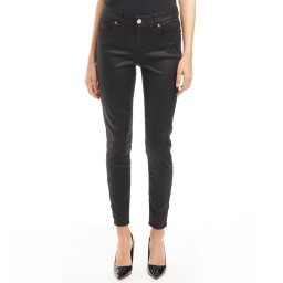 Ted Baker Dalilah Wax Coated Skinny Black