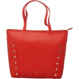 Ted Baker Tamiko Studded Edge Shopper Bright Red
