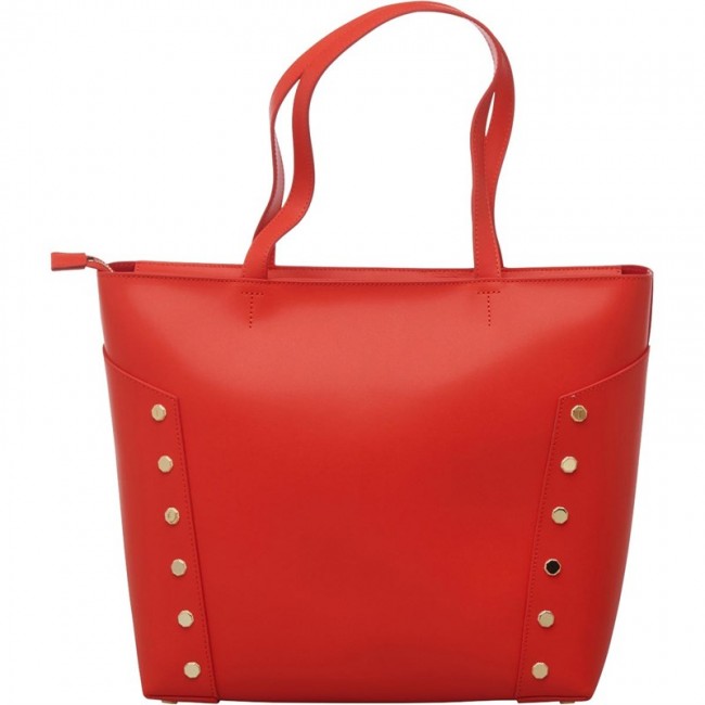Ted Baker Tamiko Studded Edge Shopper Bright Red
