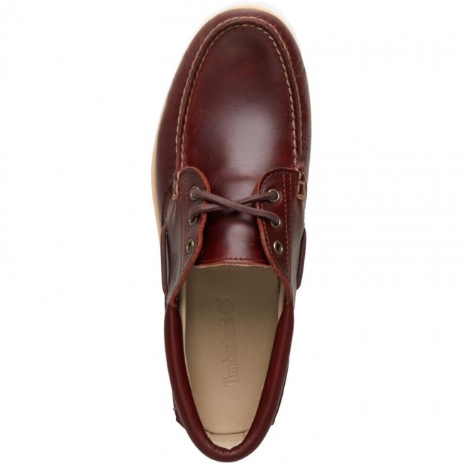 Timberland Chilmark 3 Eye Hand Sewn Rootbeer