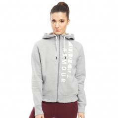 Under Armour Rival Full Hoodie Grey