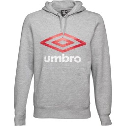 Umbro Grey Marl/Vermillion/White