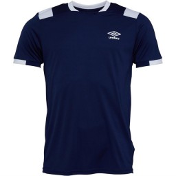 Umbro Active Style Poly T-Medieval Blue/White