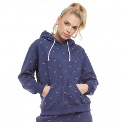 Umbro AOP Hoodie Navy