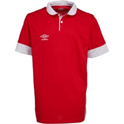 Umbro Junior Trophy Match Jersey Vermillion/White