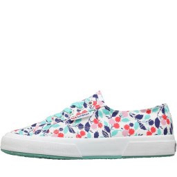 Superga 2750 Fabric Liberty Floral Red Aqua