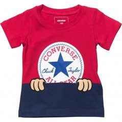 Converse Baby Peeping Chuck Patch T-Red