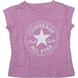 Converse Baby Chuck Patch T-Fuchsia Glow Heather