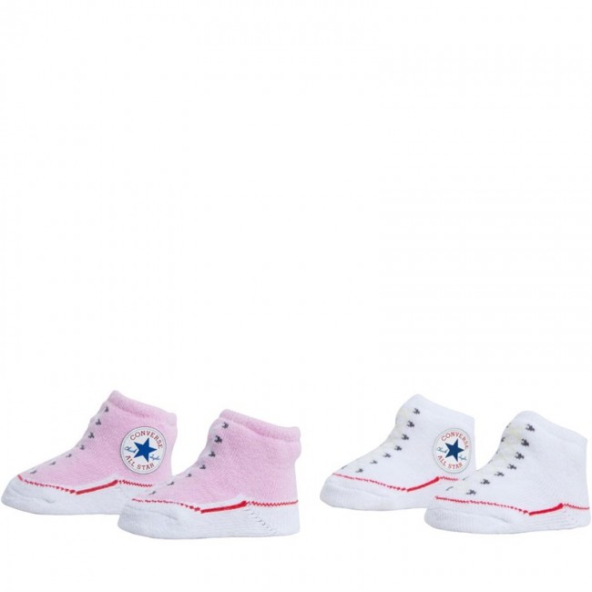 Converse Baby Two Pairs Chuck Pink/White