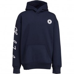 Converse Junior Chuck Taylor Oversize Hoodie Obsidian