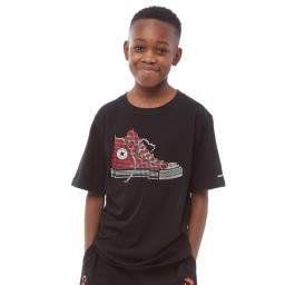 Converse Junior Pixel Chuck T-Black