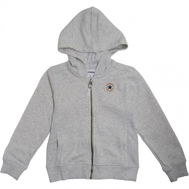 Converse French Terry Hoodie Lunar Rock Heather