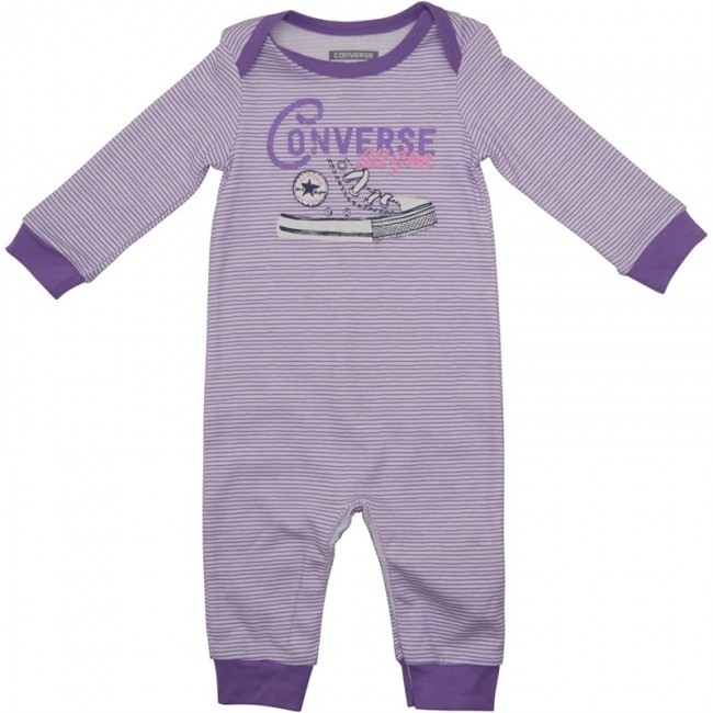 Converse Baby All Star Coverall Frozen Lilac