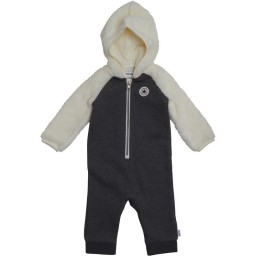 Converse Baby And Sherpa Coverall Charcoal Grey Heather