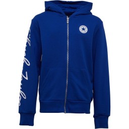 Converse Junior Chuck Taylor Script Full Hoodie Blue