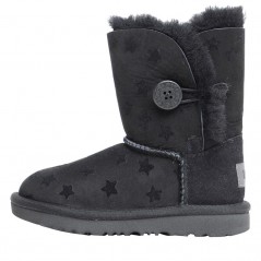 UGG Toddler Bailey Button II Stars Classic Black