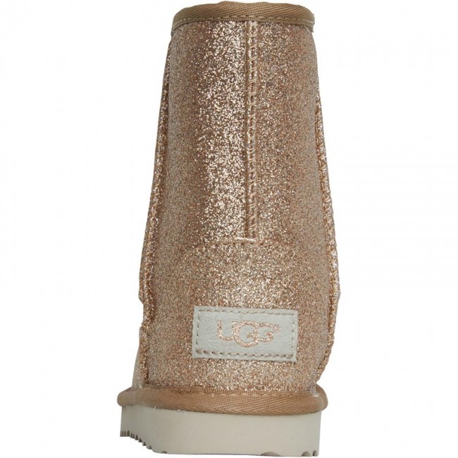 UGG Toddler Classic Short II Gold