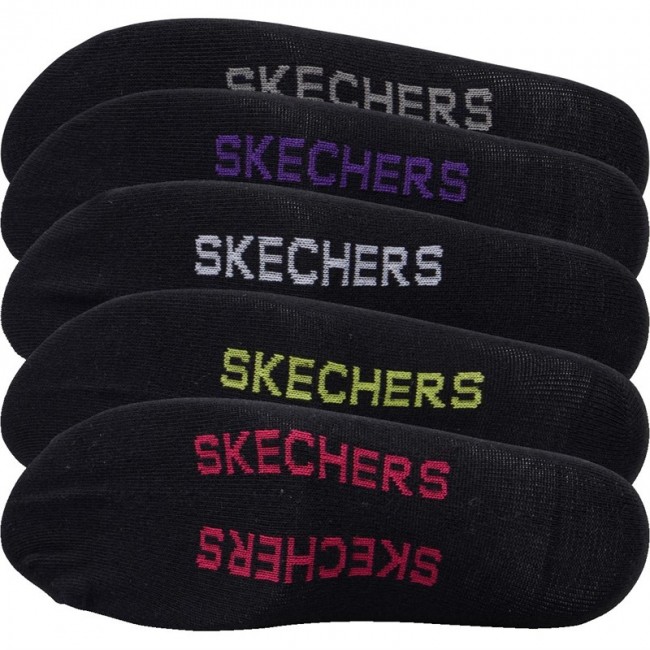 SKECHERS No Show Trainer Liner Black