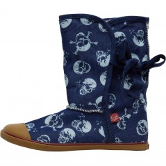 Sugar Origami Navy Skulls