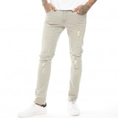 Cirrus Distressed Skinny Light Grey