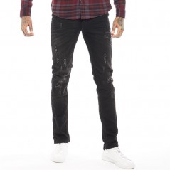 Cirrus Distressed Skinny Black