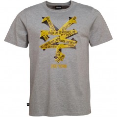 Zoo York 50 Line T-Athletic Grey Marl