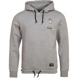 Zoo York Lit Liberty Hoodie Athletic Grey Marl