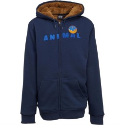 Animal Junior Scout Hoodie Dark Navy