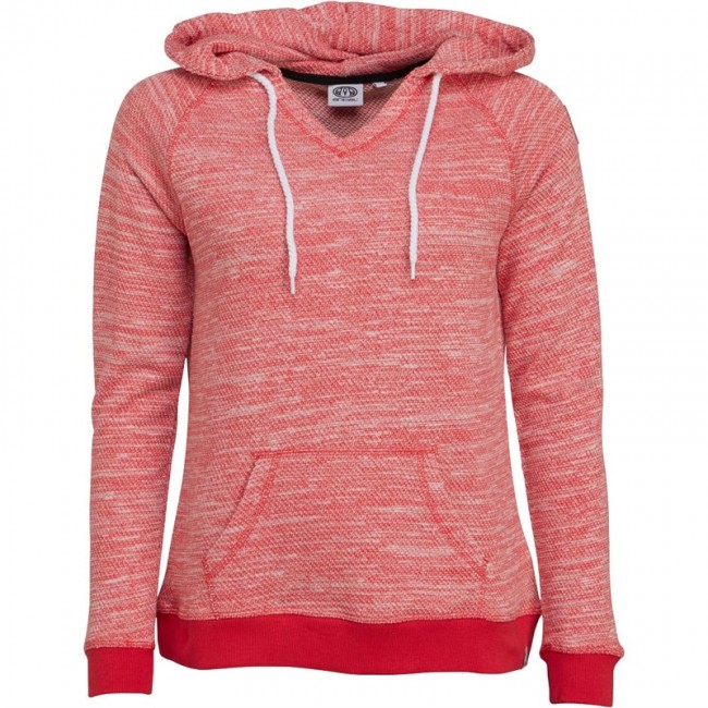 Animal Gem Hoodie Red Marl