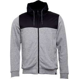 Animal Crawford Full Hoodie Light Grey Marl