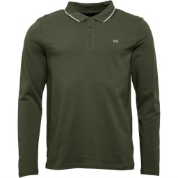 Animal Pique Dark Olive Green