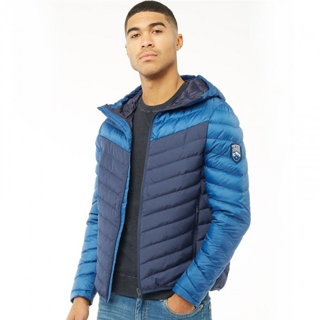 Superdry Chevron Colour Block Classic Navy