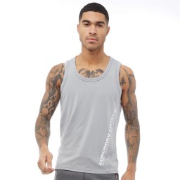 Superdry Sport Active Relaxed Light Grey Marl