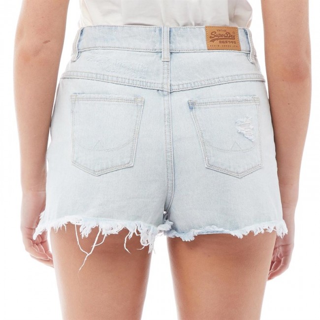 Superdry Hannah Super Ripped Bleach