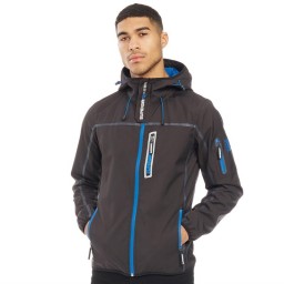 Superdry Sport Tracker Deep Charcoal/Bright Blue