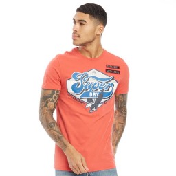 Superdry Custom 1334 T-Biker Red